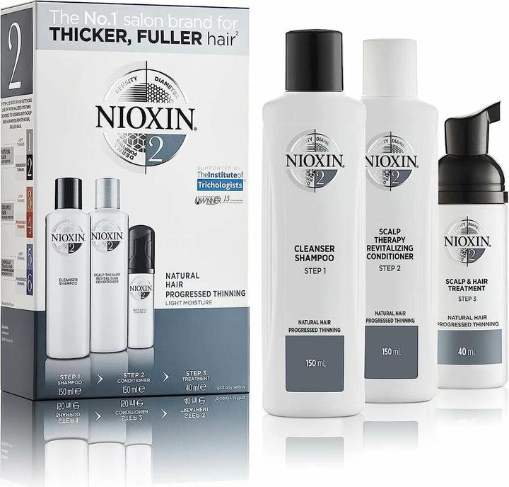 Produktbild Nioxin System 2 (Flüssiges Shampoo, 340 ml)