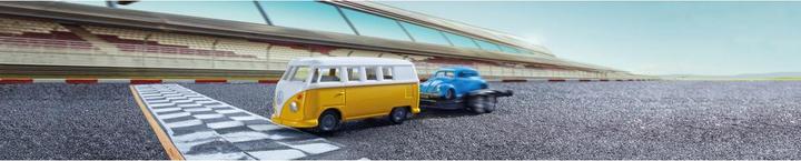 Productafbeelding Siku VW T1 met aanhanger & VW Kever