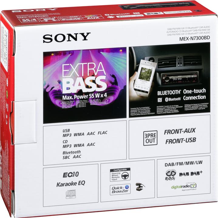 Image du produit Sony MEX-N7300BD (Apple Carplay)