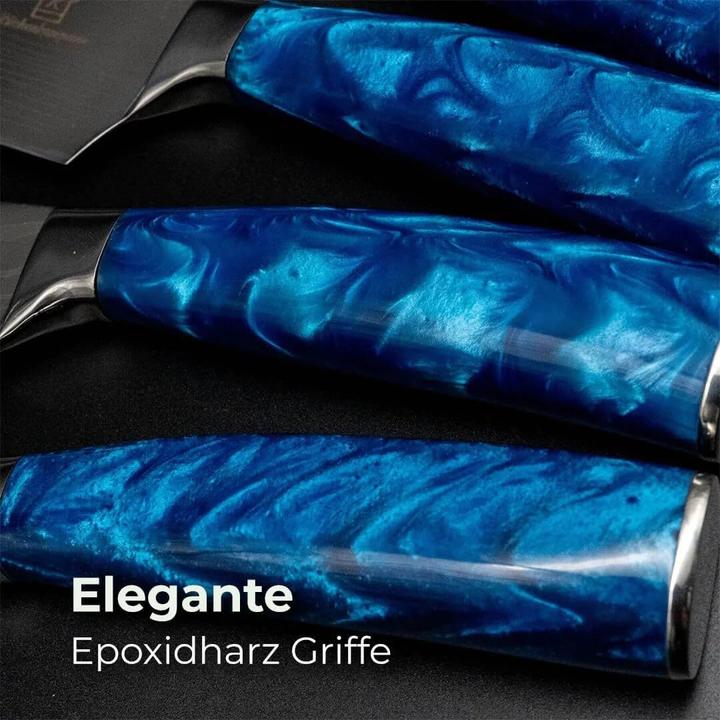 Produktbild Küchenkompane 8-teiliges Messerset mit Messerblock