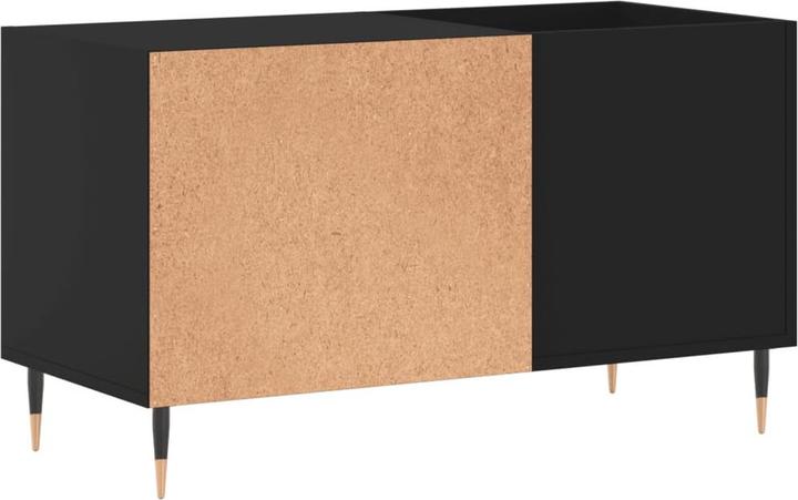 Image du produit vidaXL Plattenschrank Schwarz 85x38x48 cm Holzwerkstoff, Farbe