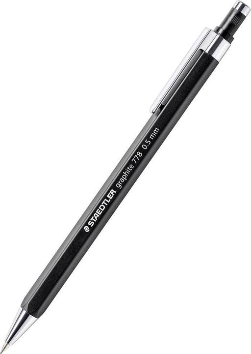 Produktbild Staedtler Druckbleistift graphite 778 05-9 B 0,5mm Schaft schwarz (0.50 mm, B, 1x)