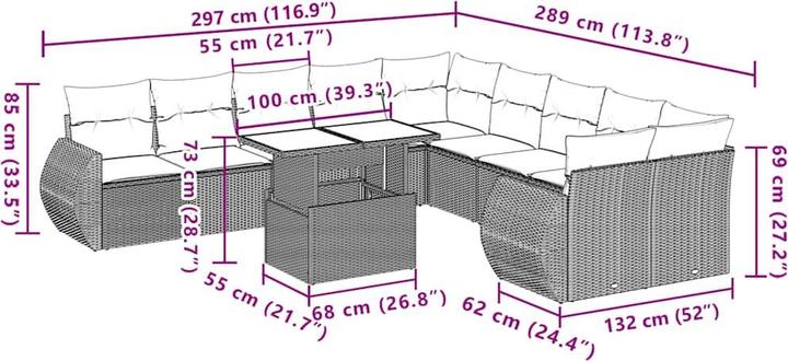 Produktbild vidaXL Whitley