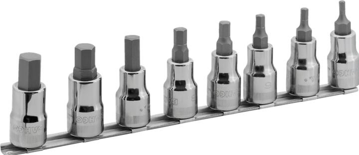 Actual product image Irimo 1/2" socket spanner set for hexagon head screws - 8-piece