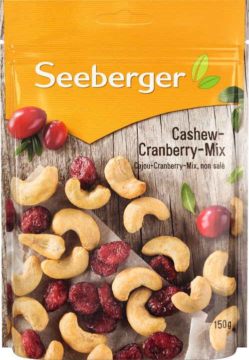 Image du produit Seeberger Cashew-Cranberry-Mix (150 g)