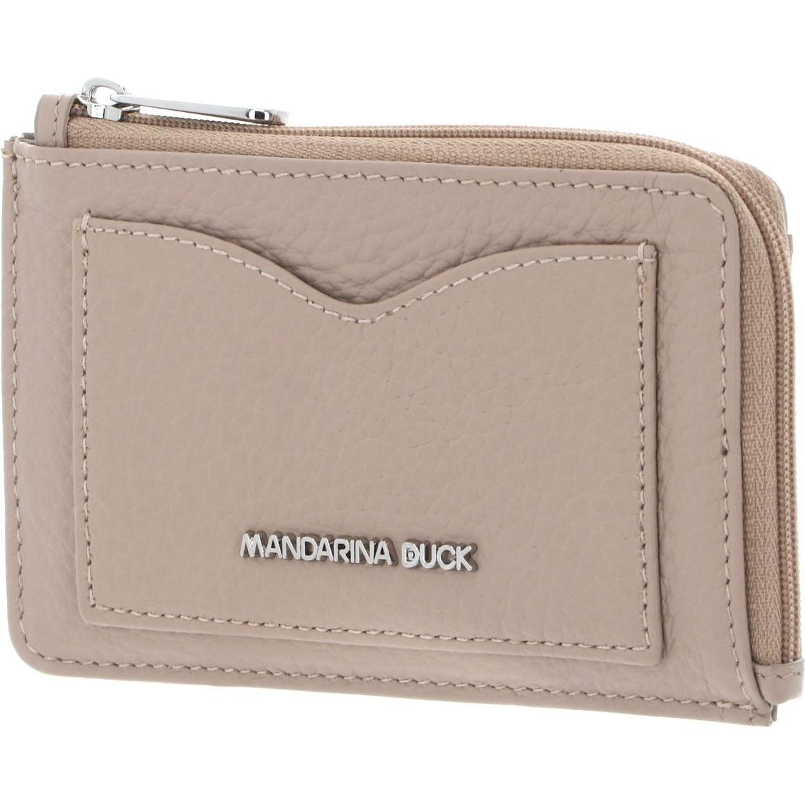 Mandarina Duck, Damen, Portemonnaie, Mellow Leather Credit Card Holder, Braun