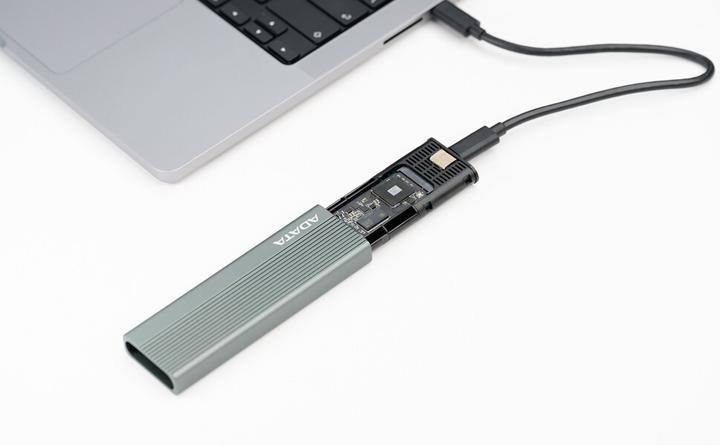 Image du produit Adata Externe SSD M.2 Gehäuse EC680 USB3.2C 10Gbps (M.2)