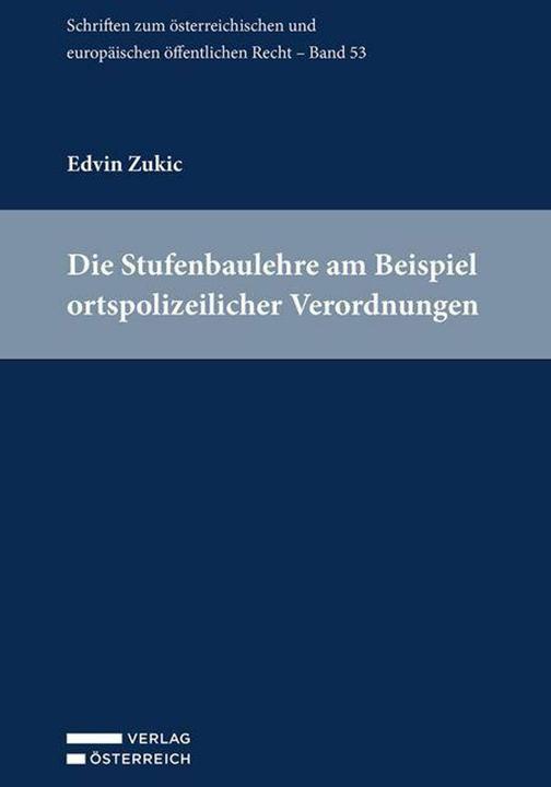 Produktbild Die Stufenbaulehre am Beispiel ortspolizeilicher Verordnungen