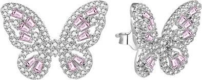 Immagine prodotto Agato Bellissimi orecchini in argento Farfalle AGUP3094-W/P