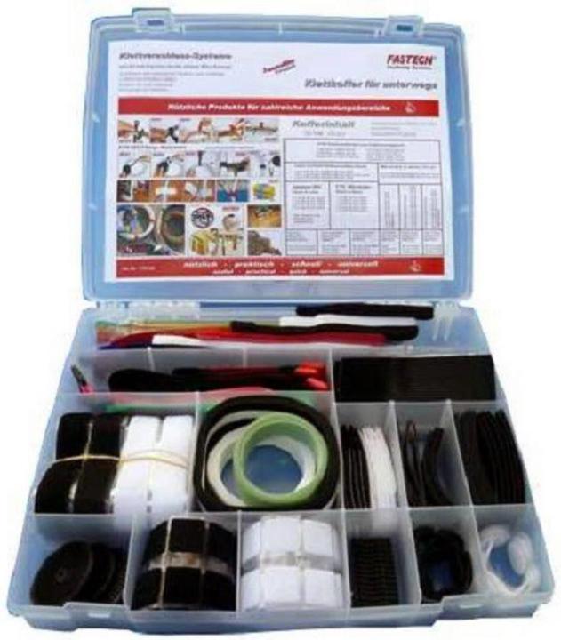 Image du produit Fastech Mallette Velcro 200 pièces Universal (Serre-câbles velcro, 200 pcs)