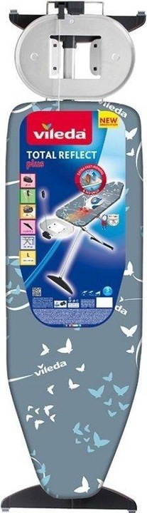 Actual product image Vileda Total Reflect Plus full size ironing board (130 x 44 cm)