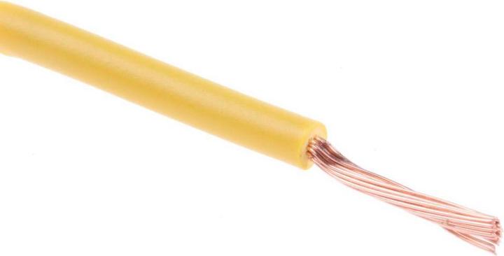 Produktbild RS PRO Aderleitung 0,75mm² gelb (100 m)