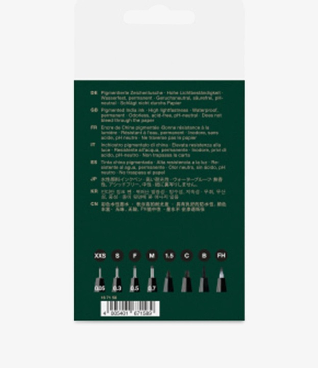 Immagine prodotto Faber-Castell Penna a inchiostro (Nero, 8 x)