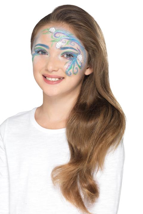 Immagine prodotto Smiffys Kinder Einhorn Make Up Kit, Aqua