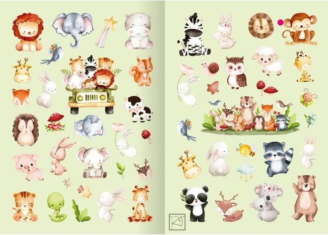 Ars Edition Meine Aquarell-Sticker - kaufen bei Digitec