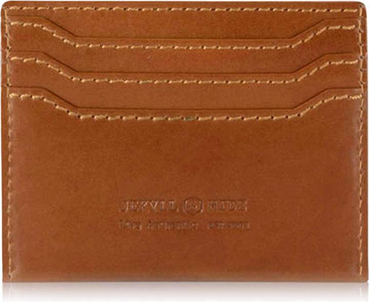 Actual product image Jekyll & Hide Texas - RFID Card Holder tan