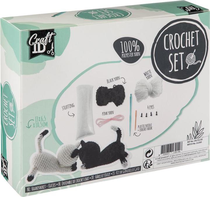 Image du produit Legind Craft ID Kit à crocheter Bébés chats