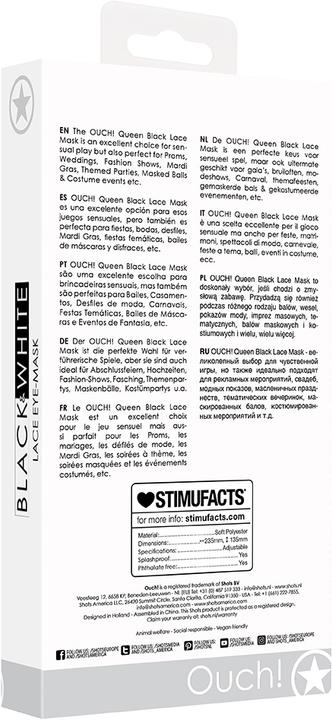 Produktbild Ouch! Lace Eye-Mask - Queen