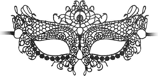 Produktbild Ouch! Lace Eye-Mask - Queen