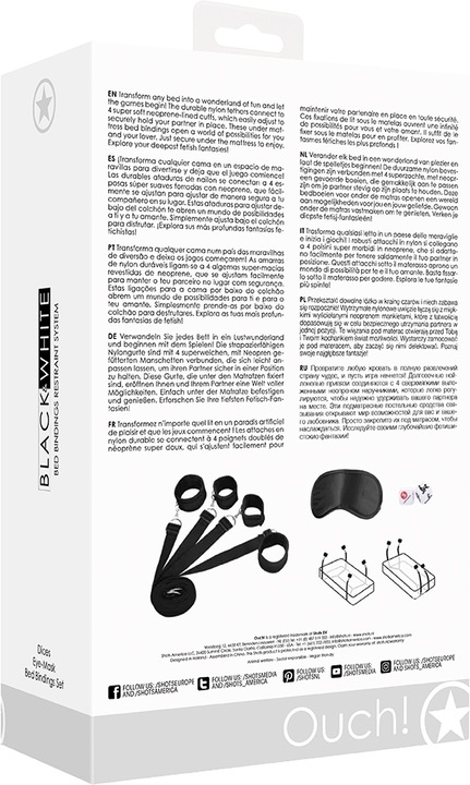 Produktbild Ouch! Bed Bindings Restraint System