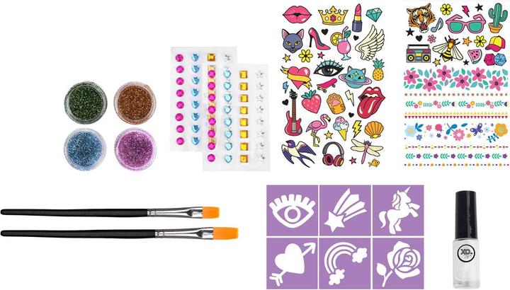 Actual product image Grafix Glitter tattoo set