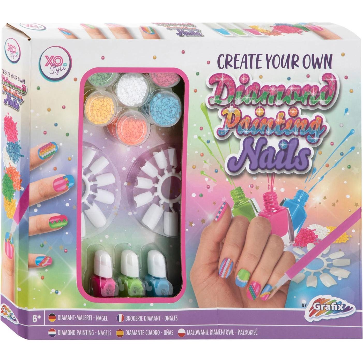 Grafix Machen Sie Ihr eigenes Nails Diamond Painting
