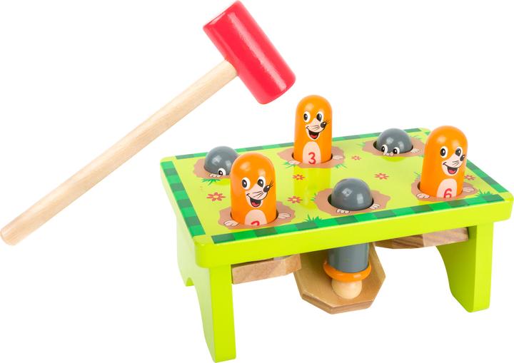 Actual product image small foot Knocking game Whack the Mole