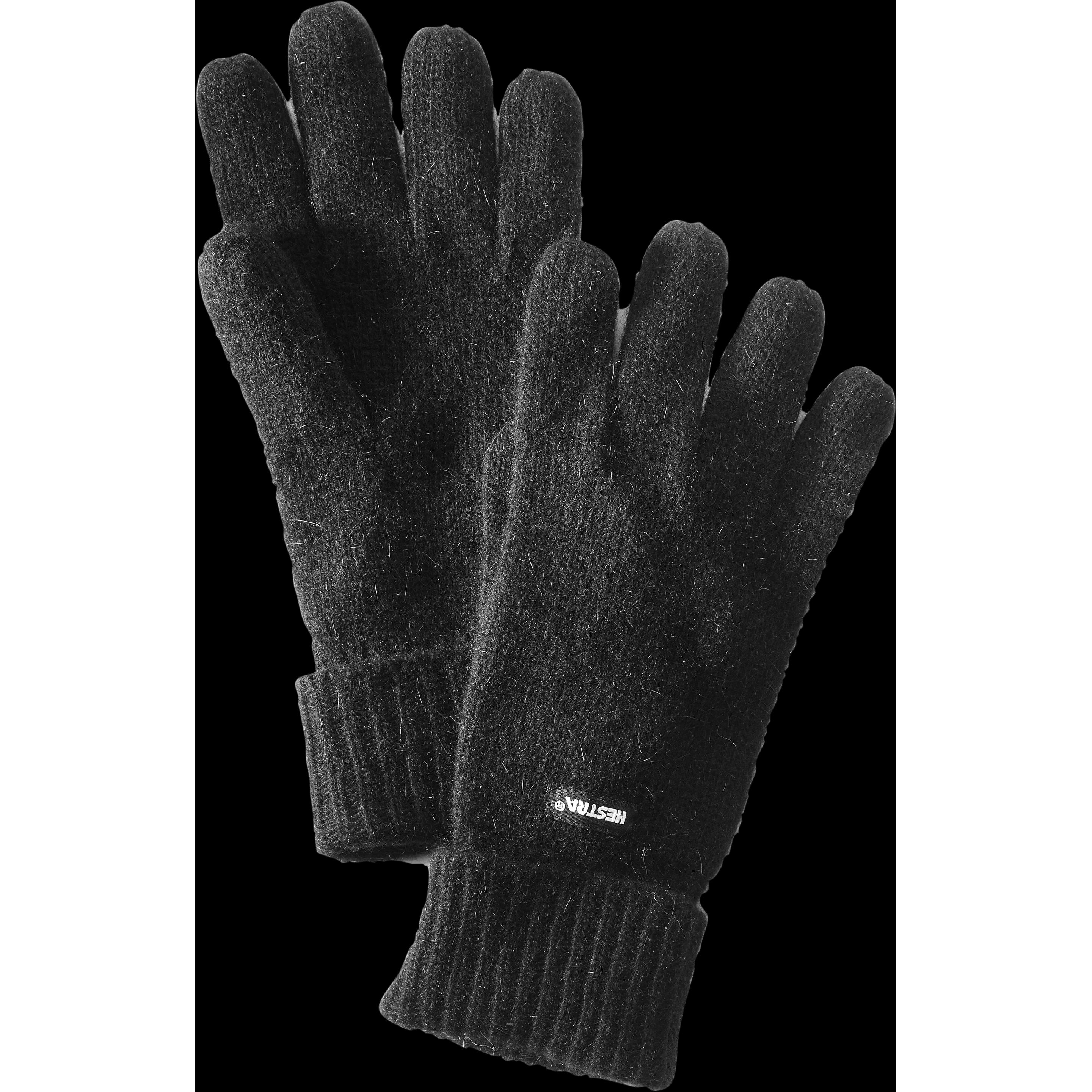 Hestra, Herren, Handschuhe, Pancho 5 Finger, Schwarz, (5)