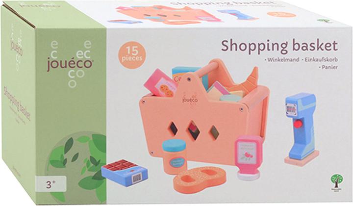 Produktbild Jouéco gefüllter hölzerner Einkaufskorb