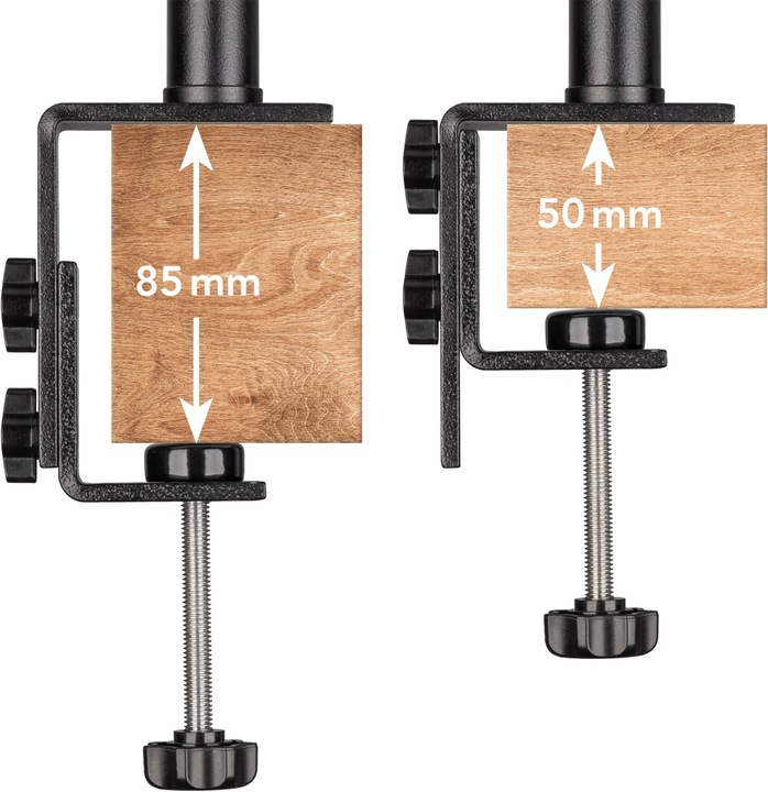 Immagine prodotto Walimex Lampada da tavolo treppiede 35-65 (65 cm, 2 kg)
