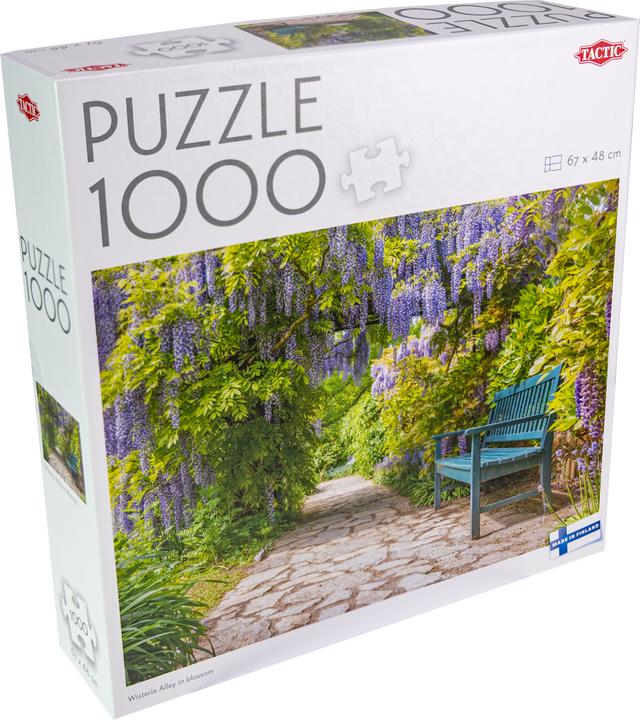 Produktbild Tactic Wisteria Alley In Blossom Puzzle, 1000 pieces (1000 Teile)