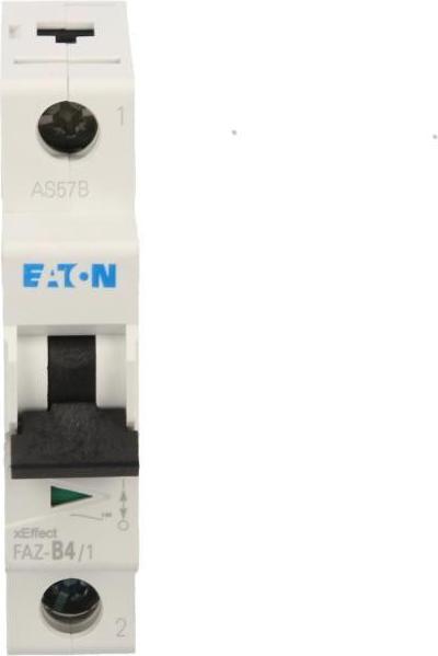 Produktbild Eaton MCB, 4A, B-type, 1Pole, 15kA