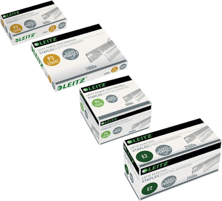 Actual product image Leitz Staples P5, 10mm, galvanized, 1000 pieces (1000 x)