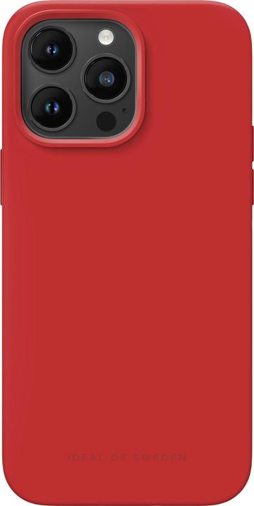 Actual product image iDeal Of Sweden Designer Magsafe Silicone Cover Red (Apple iPhone 14 Pro Max)