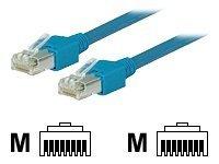 Image du produit Tecline Câble patch Dätwyler S/UTP, Cat 5e, bleu, 20,0 m hautement flexible, avec connecteurs Hiroso TM11 (S/UTP, CAT5e, 20 m)