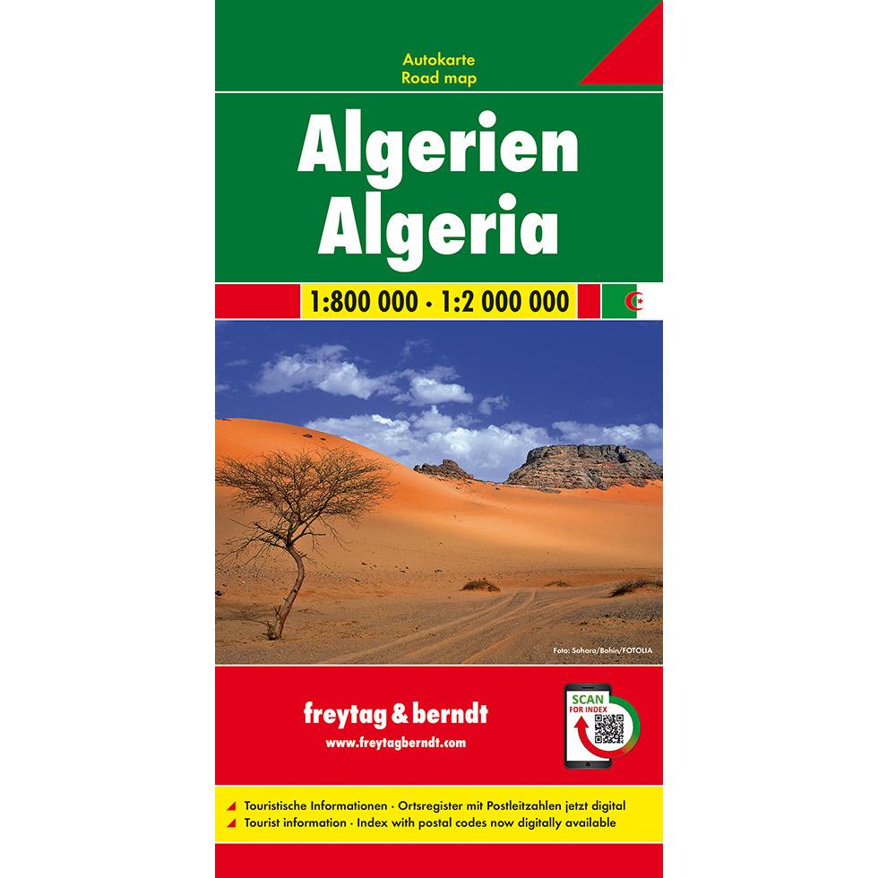 Freytag Berndt Autokt. Algerien, Landkarte