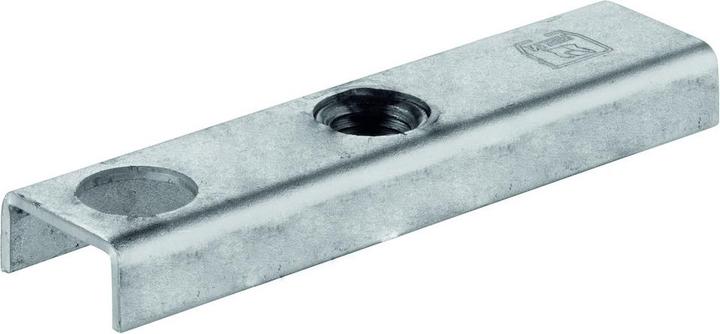 Actual product image Helm Flansch 493 S zu 400, Stahl blank