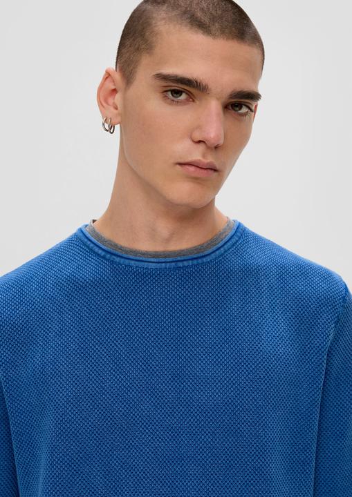 Immagine prodotto s.Oliver Strickpullover Strickpullover aus reiner Baumwolle (M)