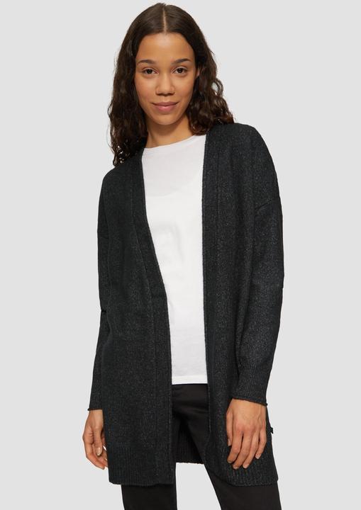 Image du produit S.Oliver Strickjacke Weiche Strickjacke mit Rollkante (XS)