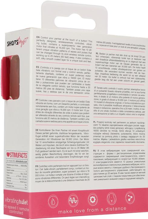 Actual product image Doc Johnson Vibrating Remote Bullet