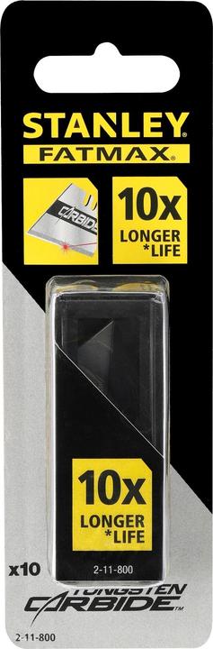 Actual product image Stanley Carbide trapezoidal blade (Replacement blade)