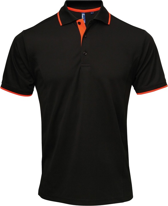 Black/Orange