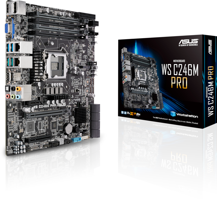 ASUS C246M PRO (LGA 1151, Intel C246, mATX)