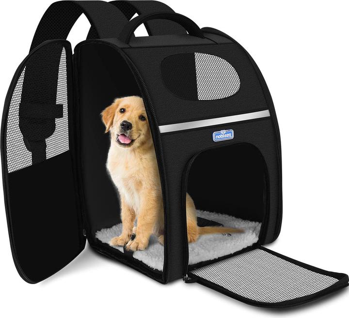 Produktbild Nobleza Rucksack für Hunde und Katzen (Hund, Katze, Atmungsaktiv)