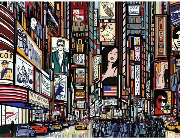 Produktbild Ravensburger Buntes New York (1000 Teile)