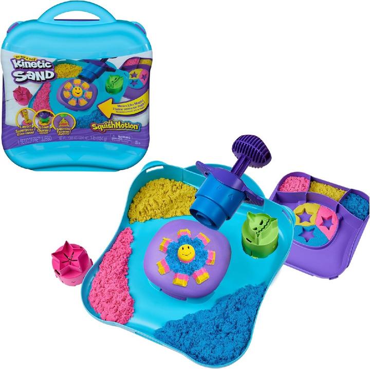 Actual product image Spin Master Kinetic Sand Squishmotion Set