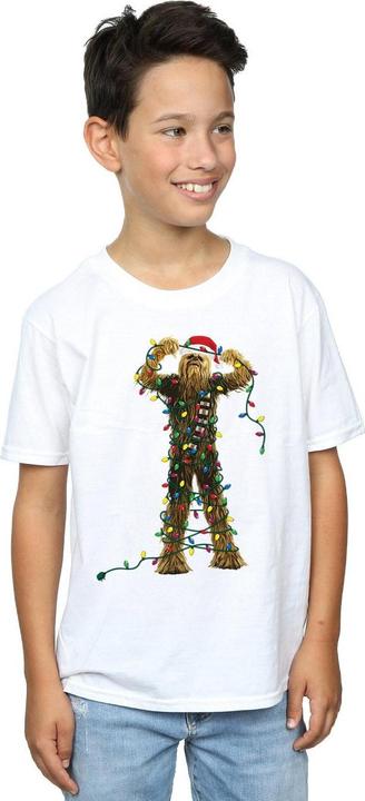 Produktbild Star Wars Chewbacca Christmas Lights TShirt Jungen (140, 146)