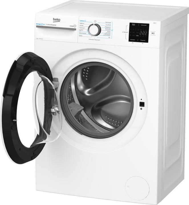 Produktbild Beko BM3WFU3741W Waschmaschine 7 kg, 1400 U/min (7 kg, Links)