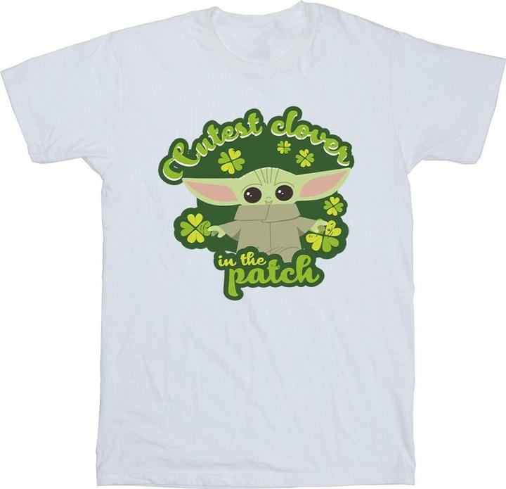 Produktbild Star Wars The Mandalorian St Patrick's Day Cutest Clover TShirt (4XL)