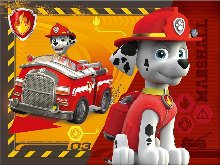 Actual product image Ravensburger Paw Patrol Puzzle Game 12 Piece(s) (72 pieces)